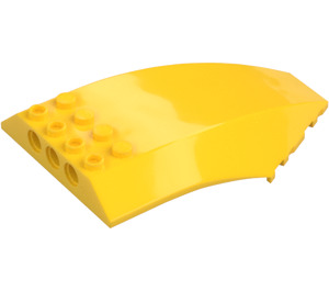 LEGO Yellow Windscreen 10 x 6 x 2 (35269 / 45705)