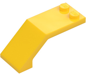 LEGO Yellow Windscreen 2 x 5 x 1.3 (6070 / 35271)