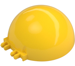 LEGO Yellow Windscreen 8 x 8 x 3 with Hinge (53505 / 95198)