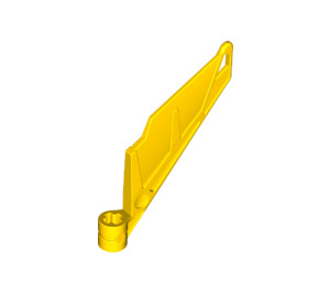 LEGO Gelb Flügel mit Achse Loch (61800)