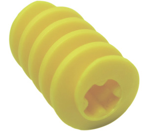 LEGO Yellow Worm Gear + Shape Axle (4716)