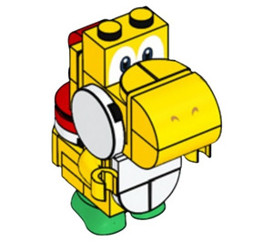 LEGO Geel Yoshi minifiguur