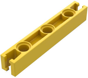 LEGO Geel Znap Balk 3 Gaten (32203)