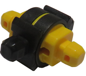 LEGO Yellow Znap Connector 4 Way (76319)