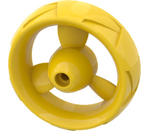 LEGO Yellow Znap Propeller 9 x 2 68mm (32220)