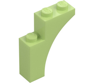 LEGO Keltavihreä Kaari 1 x 3 x 3 (13965)