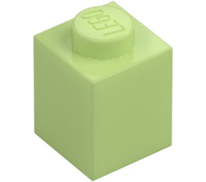 LEGO Verde giallastro Mattoncino 1 x 1 (3005 / 30071)