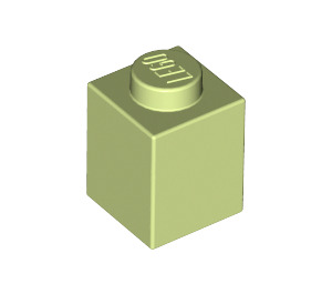 LEGO Vert jaunâtre Brique 1 x 1 (3005 / 30071)