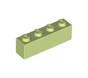 LEGO Vert jaunâtre Brique 1 x 4 (3010 / 6146)
