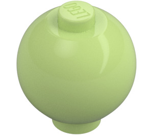 LEGO Yellowish Green Brick 2 x 2 Round Sphere (37837)