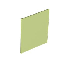 LEGO Yellowish Green Glass for Frame 1 x 6 x 6 (42509)