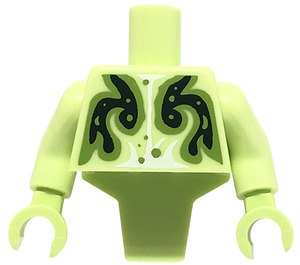 LEGO Gelblich-grün Minifigure Armour mit Arme (34713)