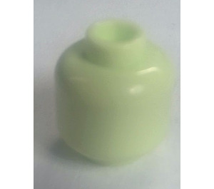 LEGO Yellowish Green Minifigure Head (Safety Stud) (3626 / 88475)