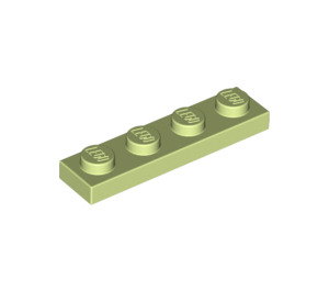 LEGO Yellowish Green Plate 1 x 4 (3710)