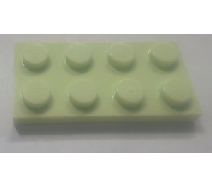 LEGO Yellowish Green Plate 2 x 4 (3020)