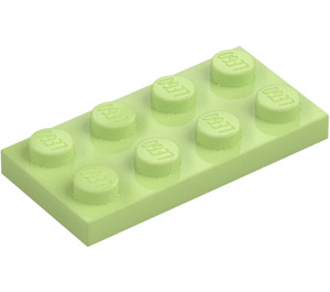 LEGO Yellowish Green Plate 2 x 4 (3020)