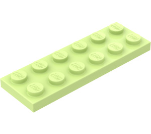 LEGO Yellowish Green Plate 2 x 6 (3795)