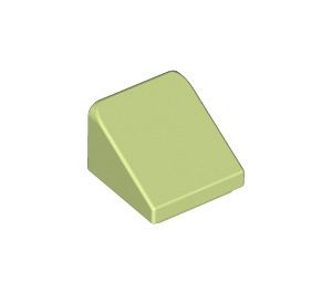 LEGO Vert jaunâtre Pente 1 x 1 (31°) (50746 / 54200)