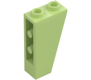 LEGO Verde giallastro Pendenza 1 x 2 x 3 (75°) Invertito (2449)