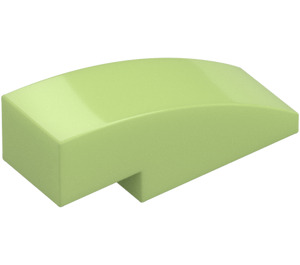 LEGO Yellowish Green Slope 1 x 3 Curved (50950)