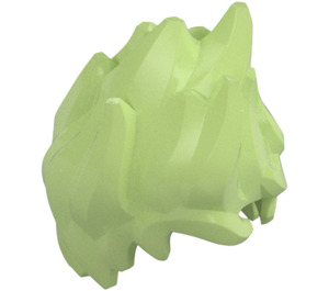 LEGO Verde amarillento Spiky Shaped Pelo (25411 / 86290)