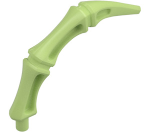 LEGO Yellowish Green Spiny Leg (15064 / 77032)