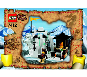 LEGO Yeti's Hideout Set 7412 Instructions