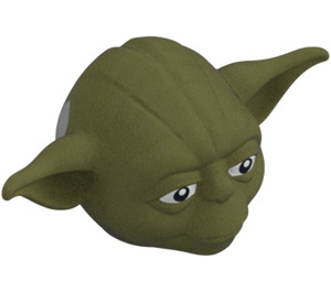 LEGO Yoda Hlava s Zakřivený Uši (13824)