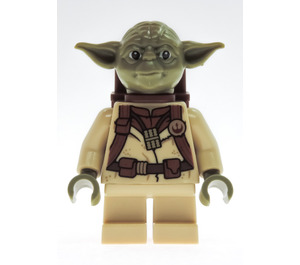 LEGO Yoda with backpack pattern Minifigure