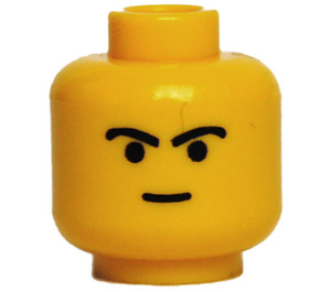 LEGO Young Boba Fett Head (Safety Stud) (3626)