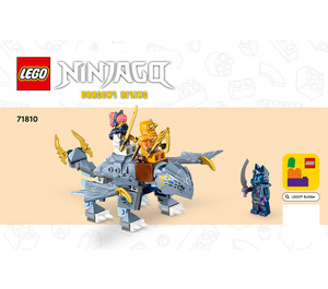 LEGO Young Dragon Riyu Set 71810 Instructions