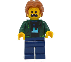 LEGO Young Mann Rider Minifigur