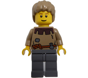 LEGO Young Peasant Мініфігурка з коричневими бровами