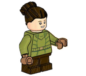 LEGO Young Princezna Leia Minifigurka