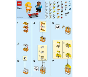 LEGO Youth Dag Kids 40402 Instructions