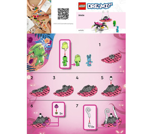 LEGO Z-Blob et Bunchu Araignée Escape 30636 Instructions