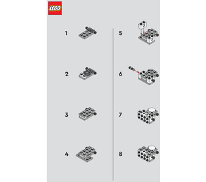 LEGO Z-Blob the Robot Set 552403 Instructions