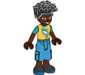 LEGO Zac with Fish Top Minifigure