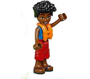 LEGO Zac avec Safety Jacket Figurine