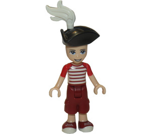 LEGO Zack avec Pirate Chapeau Minifigurine