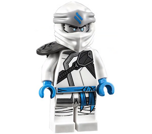 LEGO Zane - Forbidden Spinjitzu mit Flach Silber Kopf Minifigur