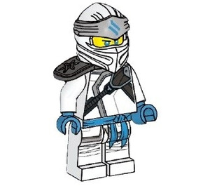 LEGO Zane - Forbidden Spinjitzu with Yellow Head Minifigure