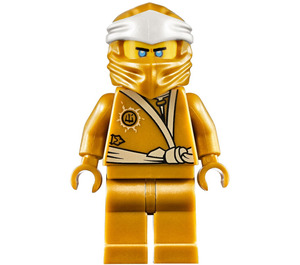 LEGO Zane - Golden mit Wrap Minifigur