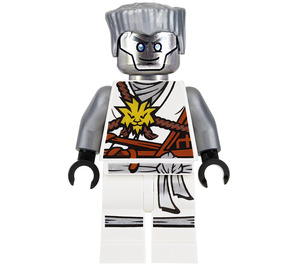 LEGO Zane - Honor Robe med Hår Minifigur