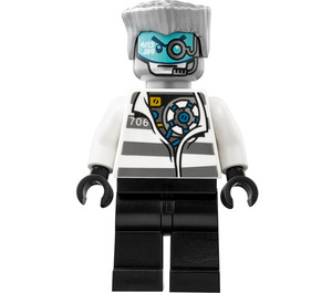 LEGO Zane in prison outfit minifiguur