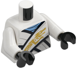 LEGO Zane Minifiguur Torso (973 / 76382)