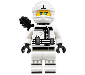 LEGO Zane (Movie) with Wrap Minifigure