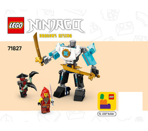LEGO Zane's Battle Suit Mech Set 71827 Instructions | Brick Owl