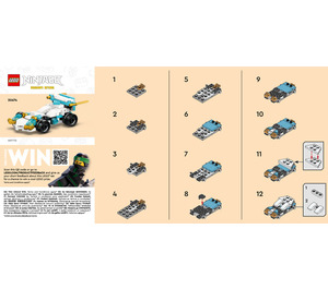 LEGO Zane's Dragon Power Vehicles Set 30674 Instructions
