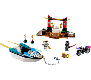 LEGO Zane's Ninja Boat Pursuit 10755